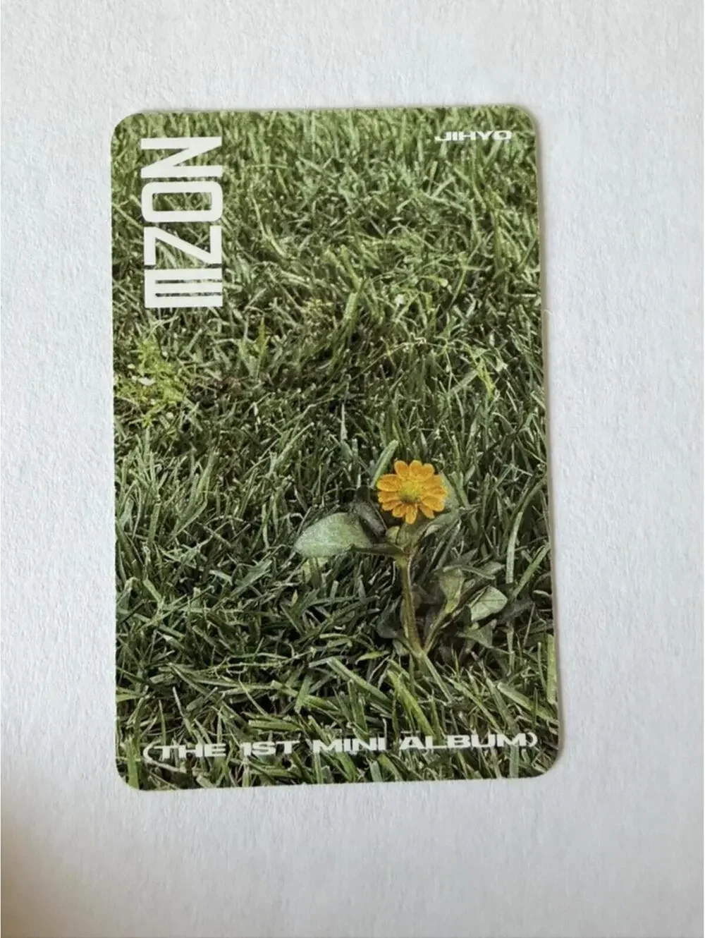 Twice Jihyo ZONE Target Exclusive Photocard